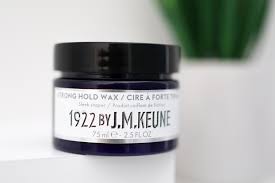 1922 By J.M. Keune Strong Hold Wax